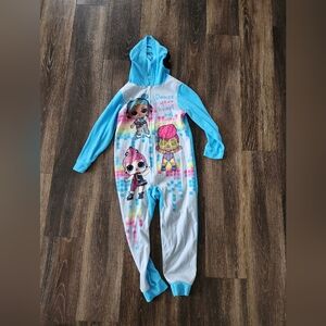 LOL Surprise Girls Dance Your Heart Out Hoddie Pajamas Size 7/8